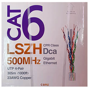 Core CAT6 Internal 305m White