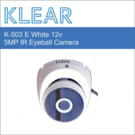 Klear K-503 E 5MP 12v Camera White